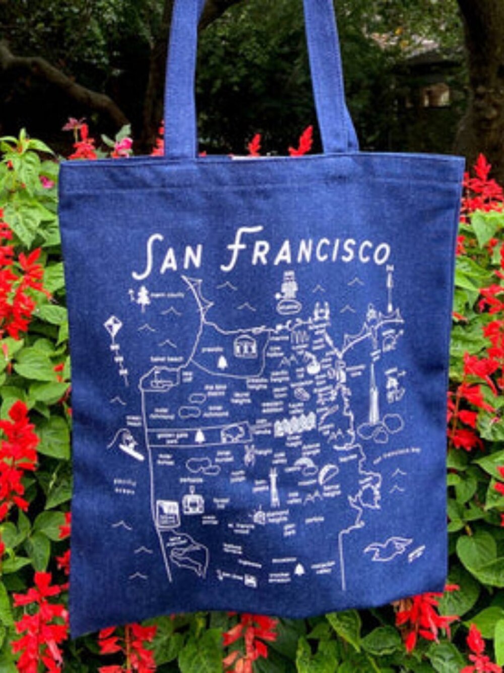 Maptote San Francisco Denim Tote